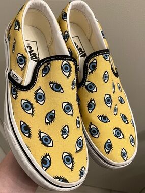Vans Slip- On Looking Glass Skate Shoes Women’s Size 6.5